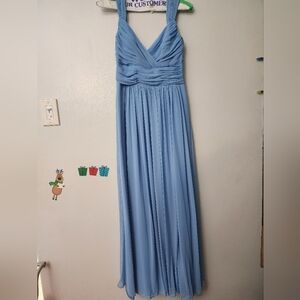 After Six Bridesmaid Dress Size 10 Windsor Blue